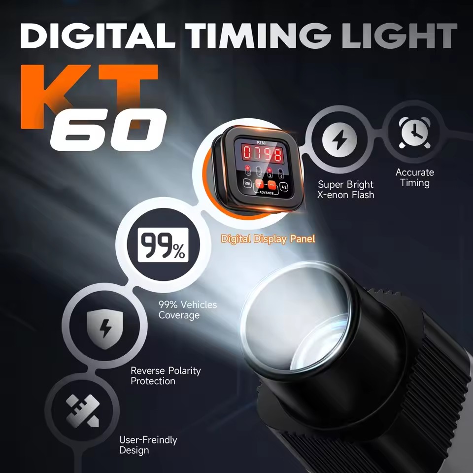 KZYEE KT60 Автоматический цифр – обзор и цена Timing Light Gun
